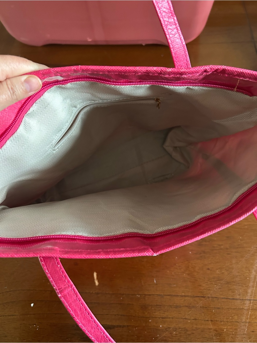 Pink Tote Bag - Picture 2 of 5